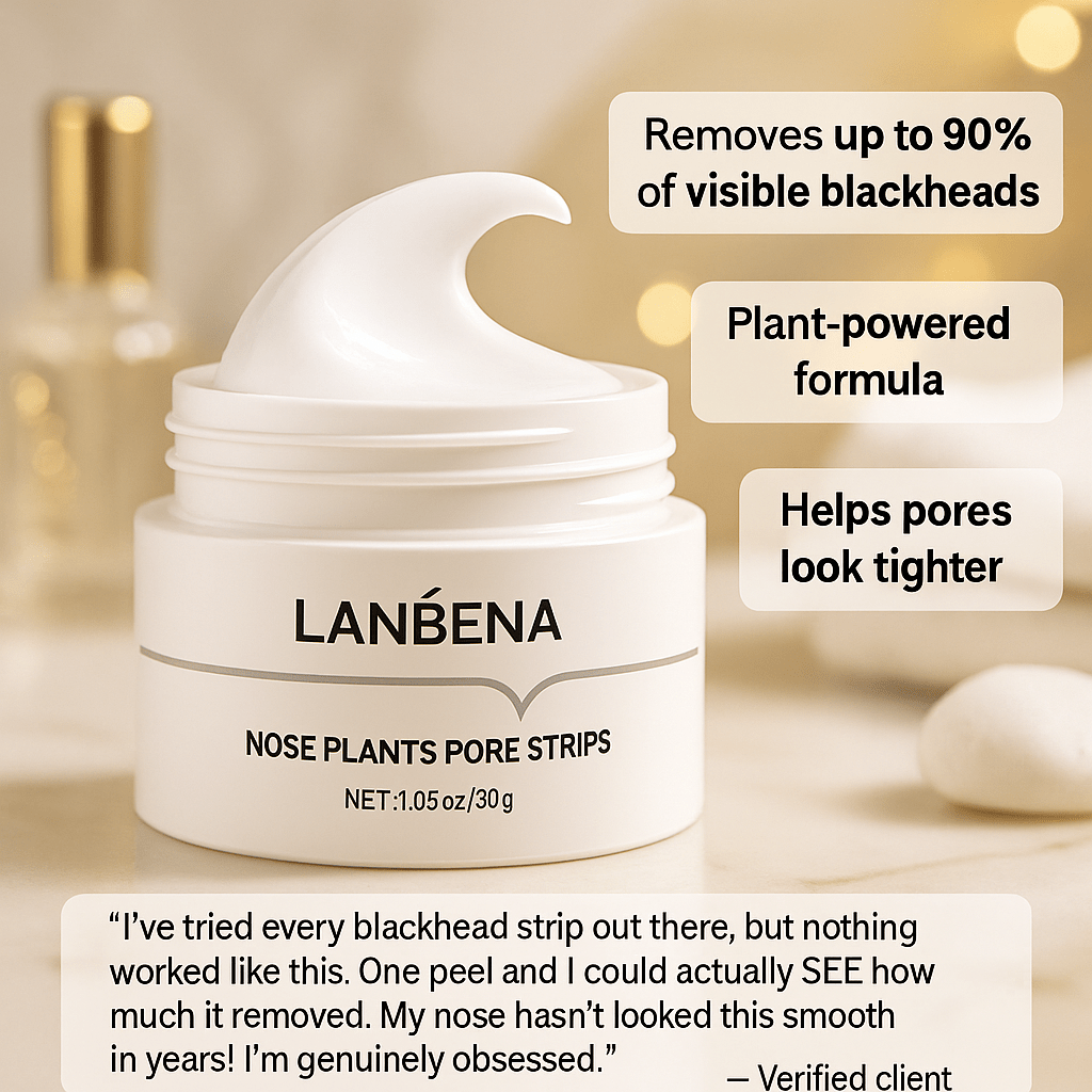 LANBENA Blackhead Remover Strips 180pcs - LUMAVÉA